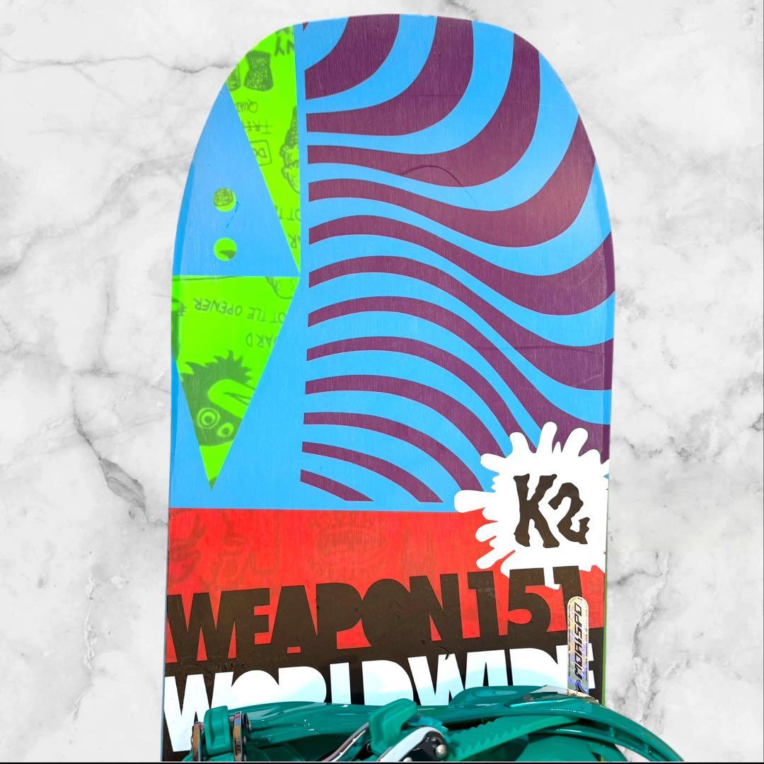 【2点セット】K2 WWW 151スノーボード SALOMON リズム