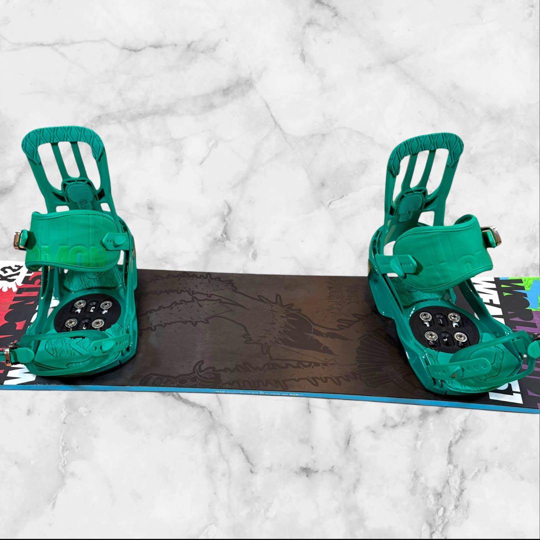 【2点セット】K2 WWW 151スノーボード SALOMON リズム