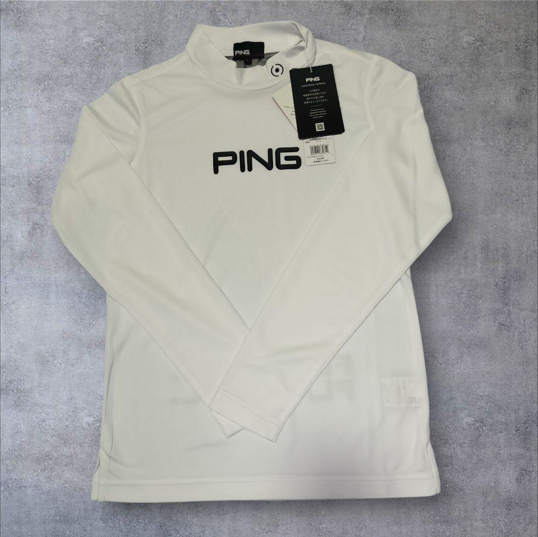 【新品】ピンゴルフ ハイネック長袖シャツ ダンボールスカート セットアップ S