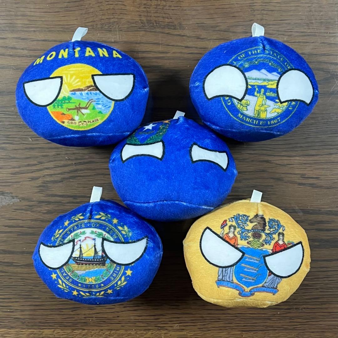ぬいぐるみ Polandball plush dolls All USA