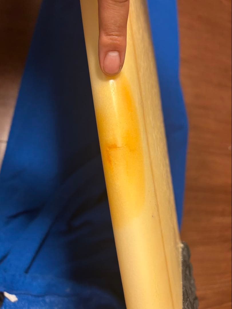 5'9\" ブレイクアウェイサーフボードEPSデュアルストリンガー 24.17L