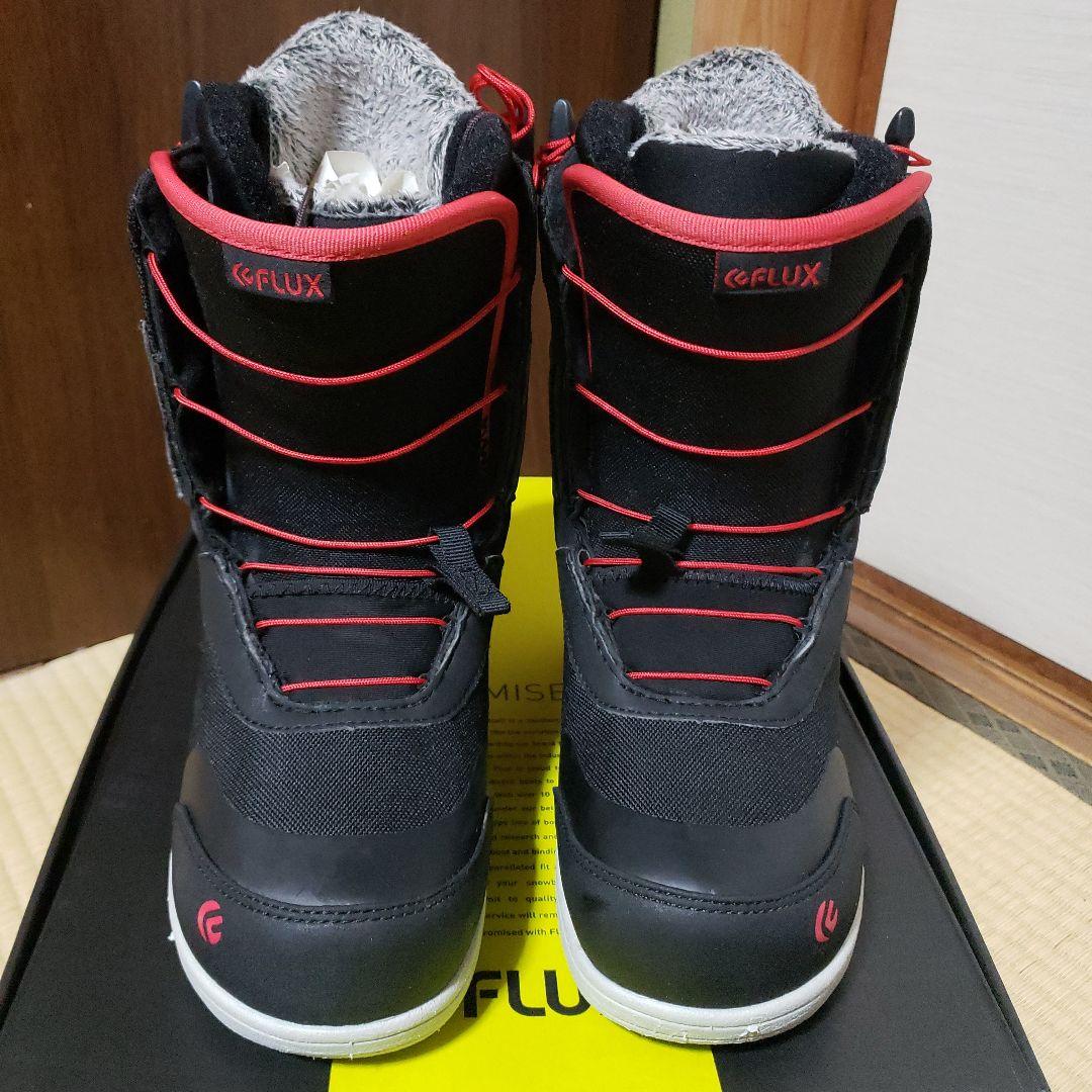 FLUX GT-SPEED スノーボードブーツ ブラック/レッド 23.5