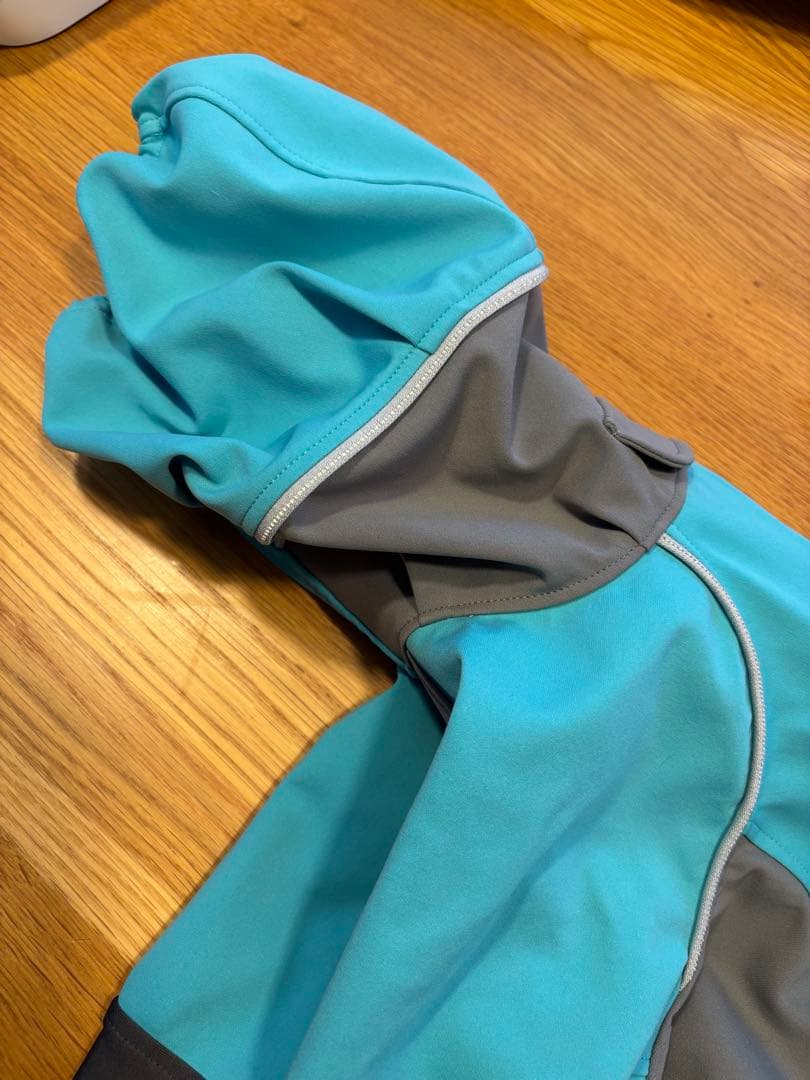 ALPHAICO レインドッグガード　L 犬用レインコート フード付き