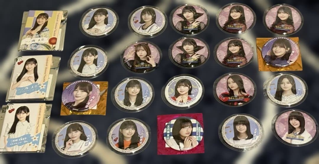 缶バッジ5期生まとめ売り