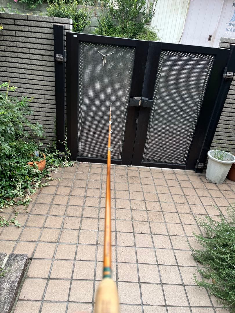 と*も様 自作バンブーロッド　中古