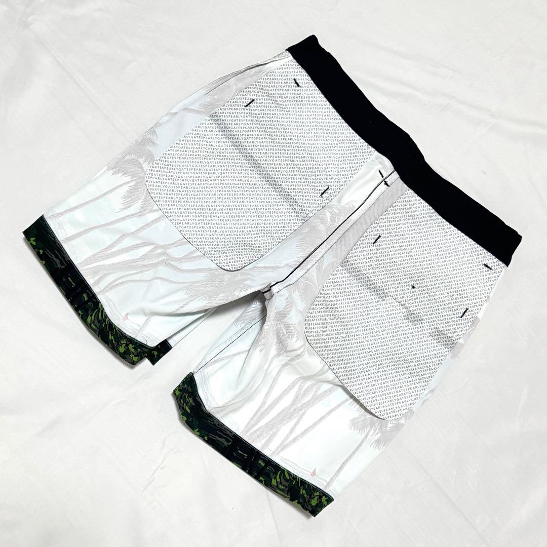 新品タグ付 パーリーゲイツ ゴルフパンツ 南国パーム柄 夏映え人気デザイン　4