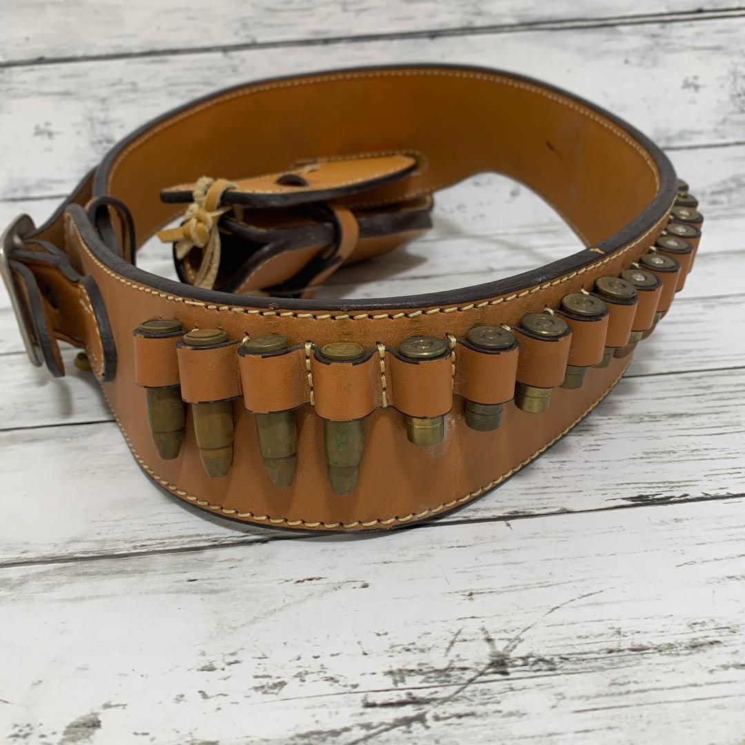 イーストA No.001-M★牛革製 ウエスタンベルト ガンホルスター