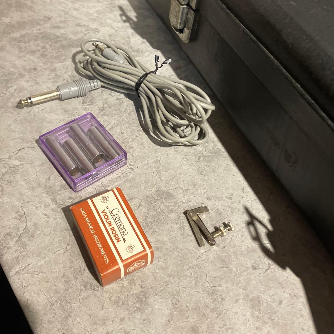 41年前のクレモナ製バイオリン 4/4サイズ マイク端子付き