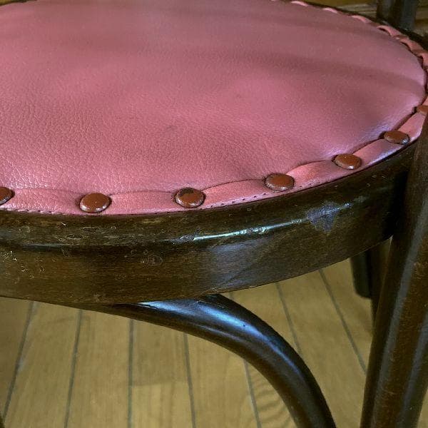 USAアメリカ ヴィンテージoliverオリバー無垢材 曲木アームレスチェア1脚