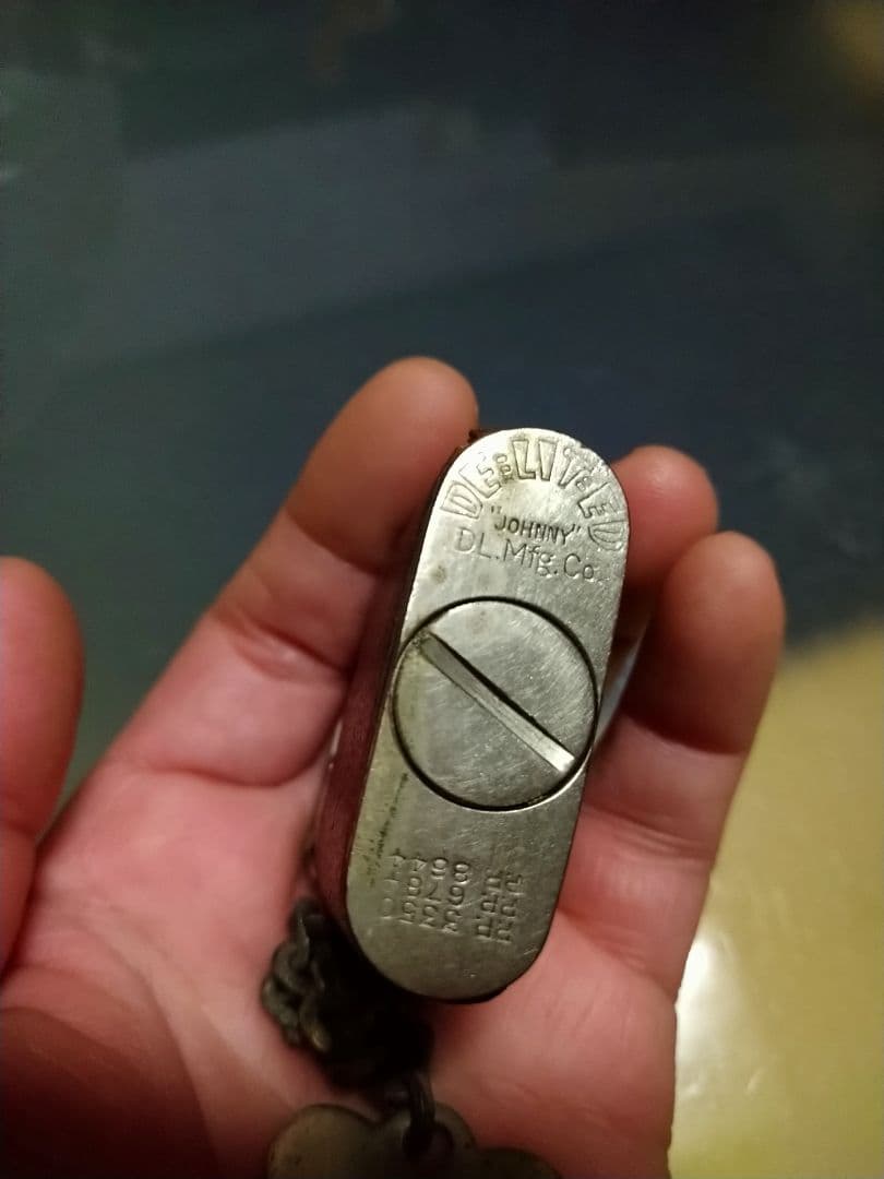 DE-LIT-ED　ヴィンテージ　ライター　希少　レトロ　アンティーク雑貨