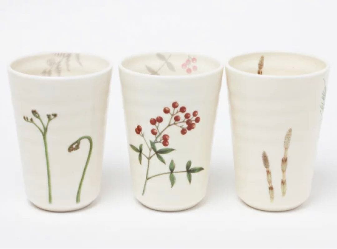 大内順子　おもてなしの器　フリーカップ　5客セット