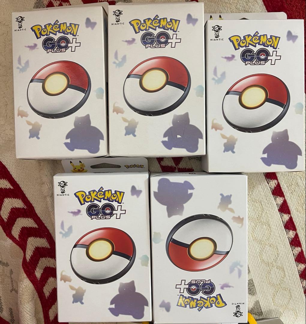 新品未開封Pokémon GO Plus+ポケモン ゴー プラスプラス5個