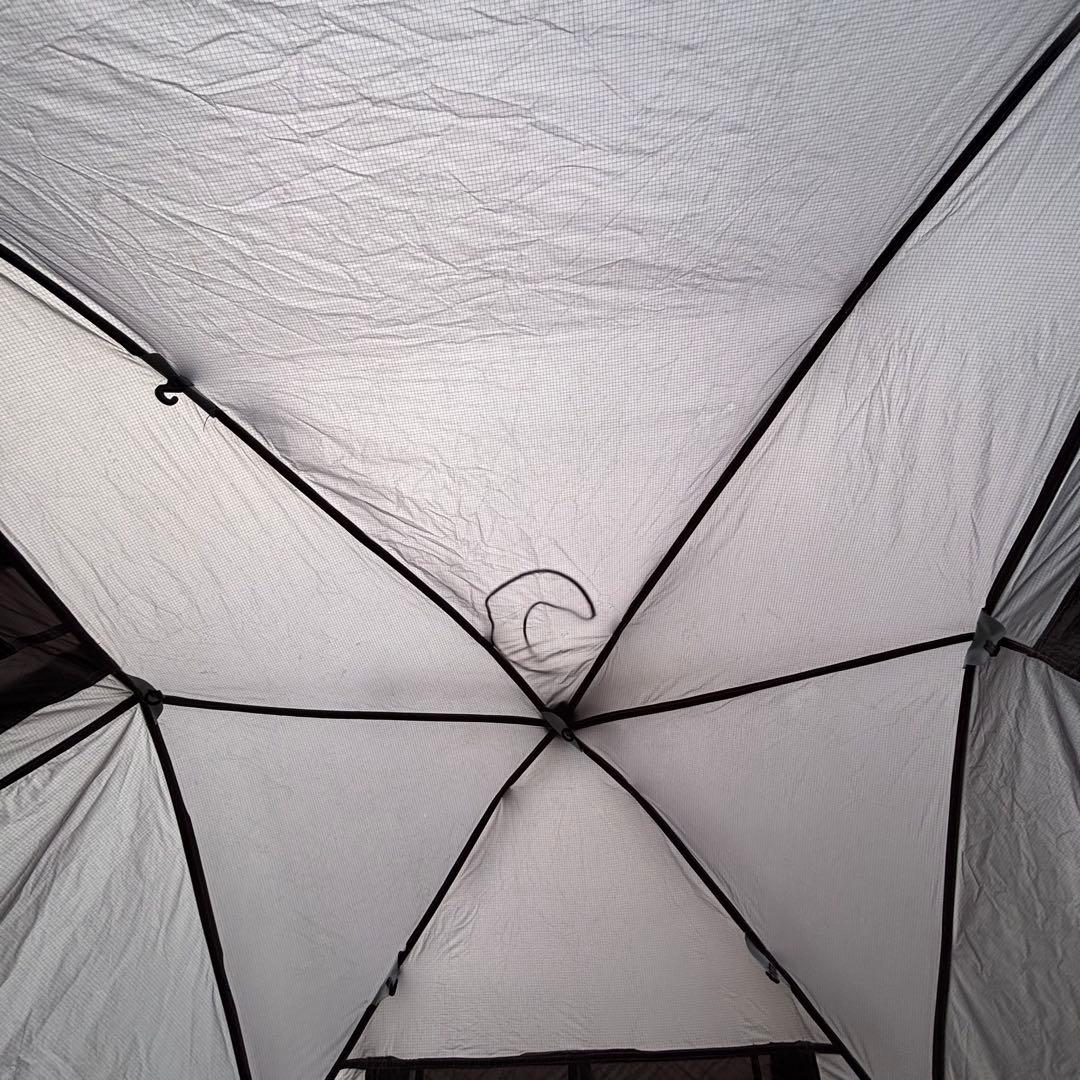 DOD BIKE IN ライダーズバイクインテント グレー　ソロキャンプ