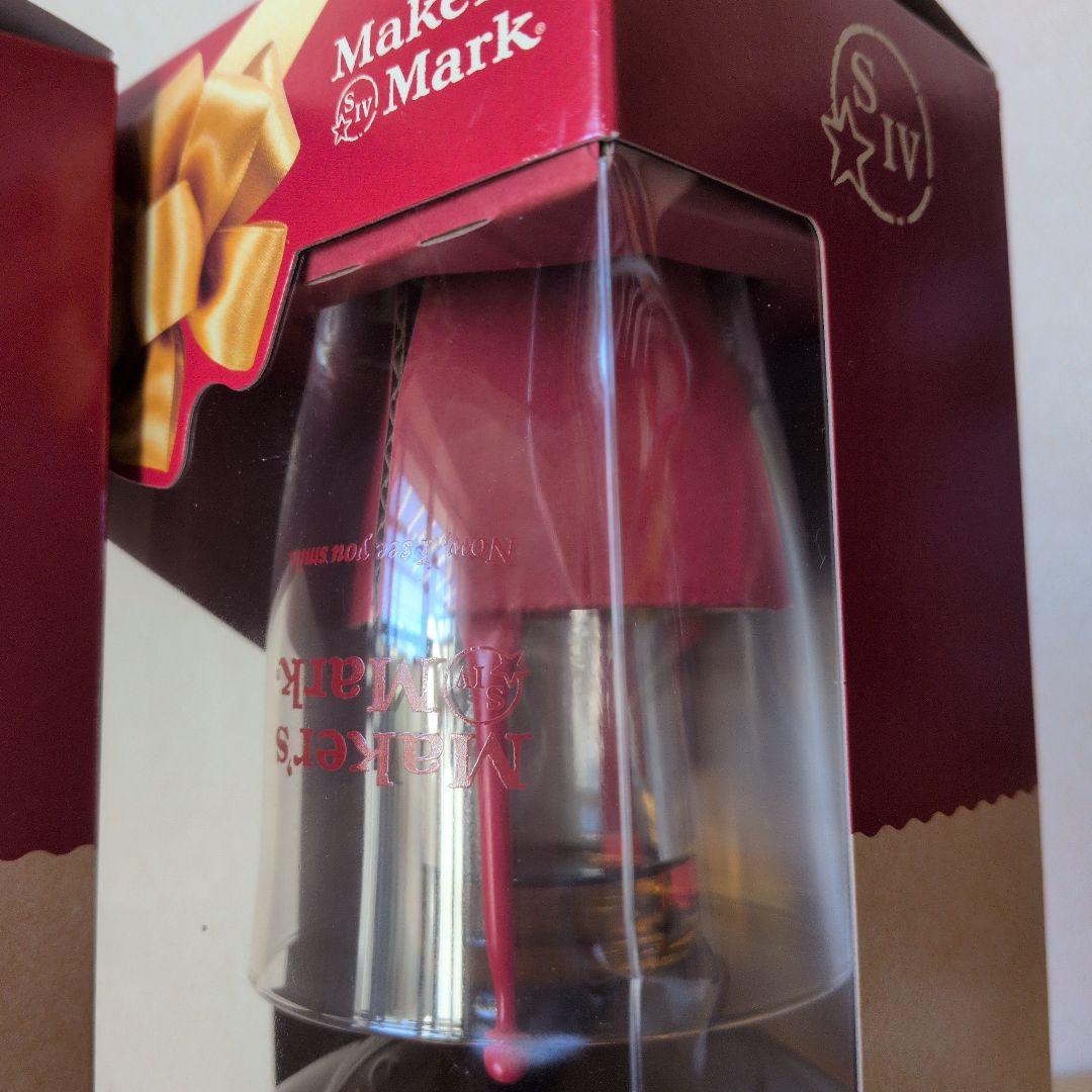 Maker's Mark ウイスキー 700ml オリジナルグラス付き　2本