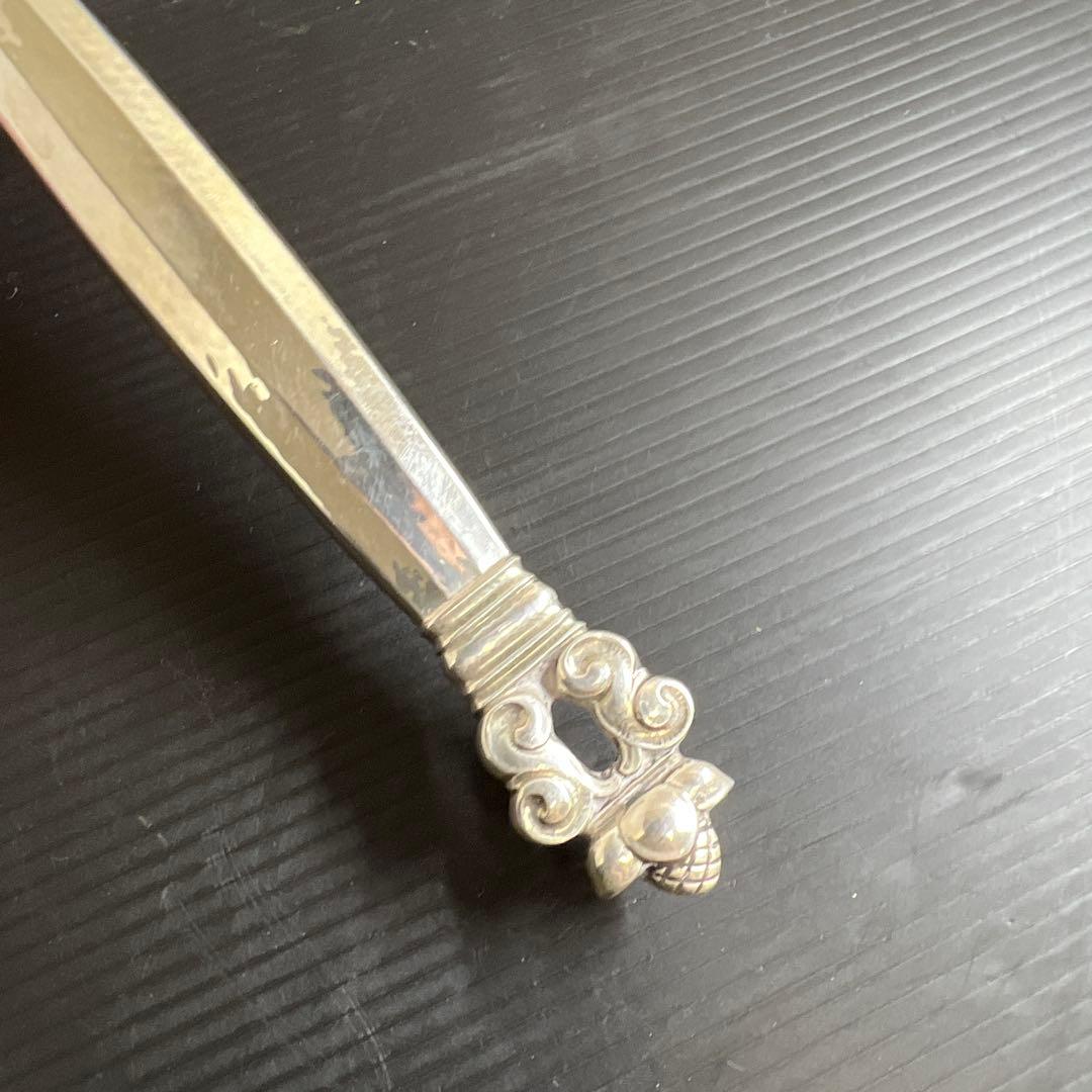 ジョージジェンセン　エコーンsterling925特大グレービーレードル208g