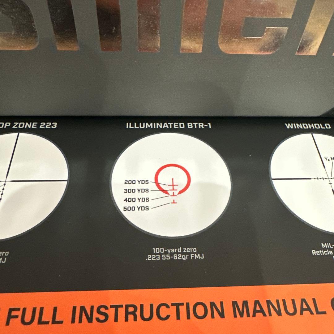 ⭐️実物⭐️Bushnell AR OPTICS スコープAR71424I
