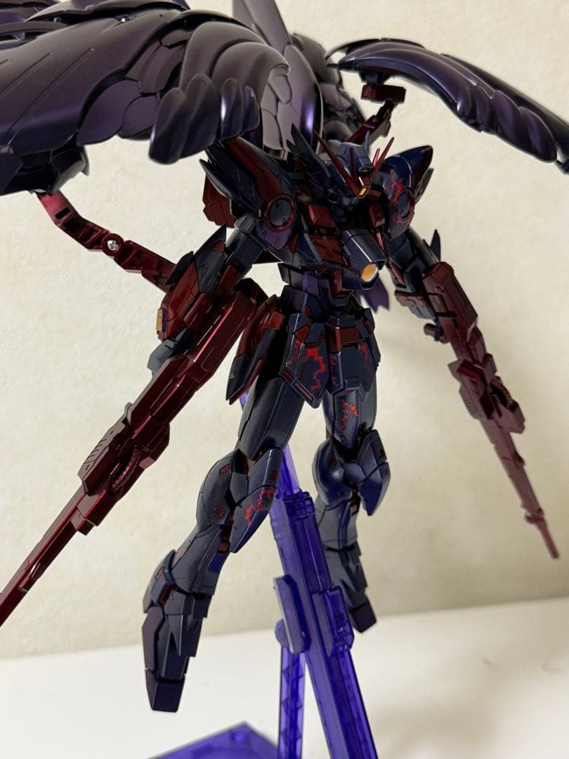 【完成品】MG ウイングガンダムゼロEW ver.Kaスノーホワイトプレリュード