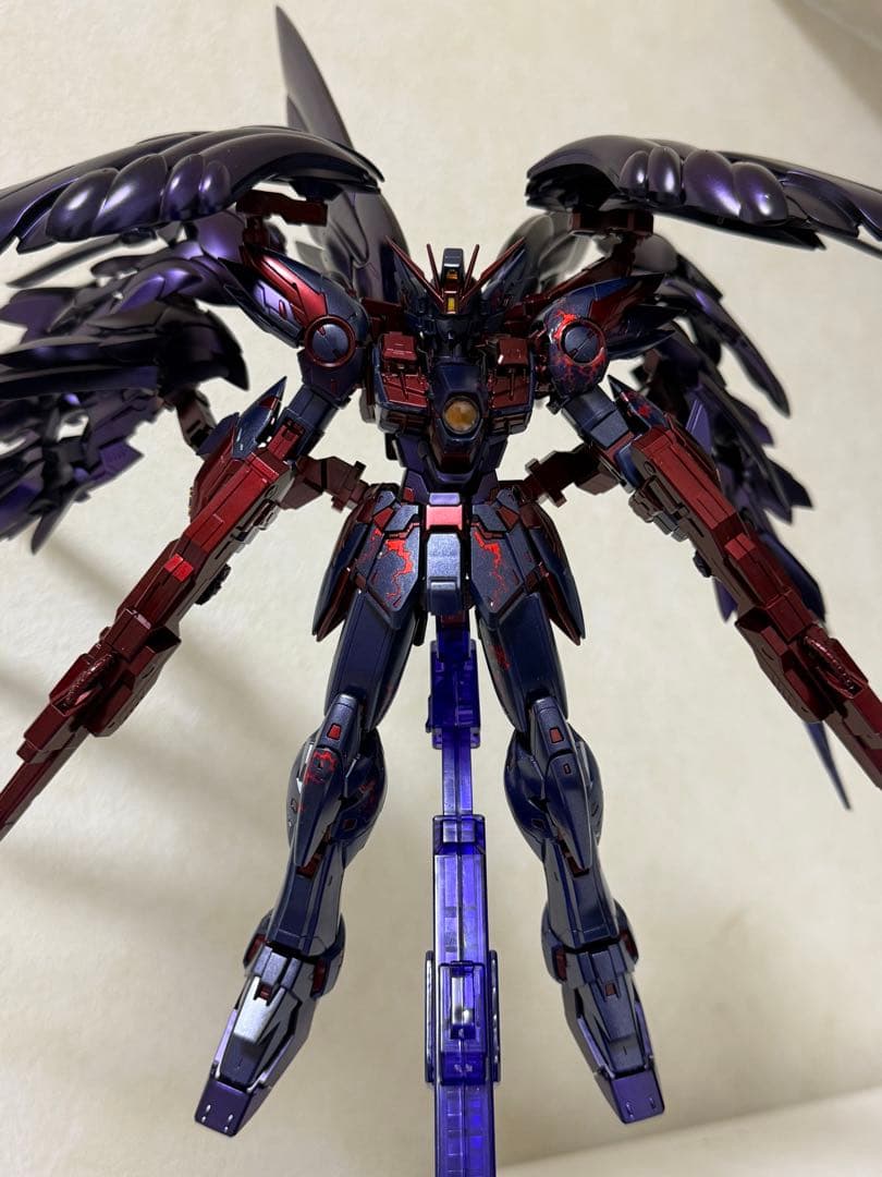 【完成品】MG ウイングガンダムゼロEW ver.Kaスノーホワイトプレリュード
