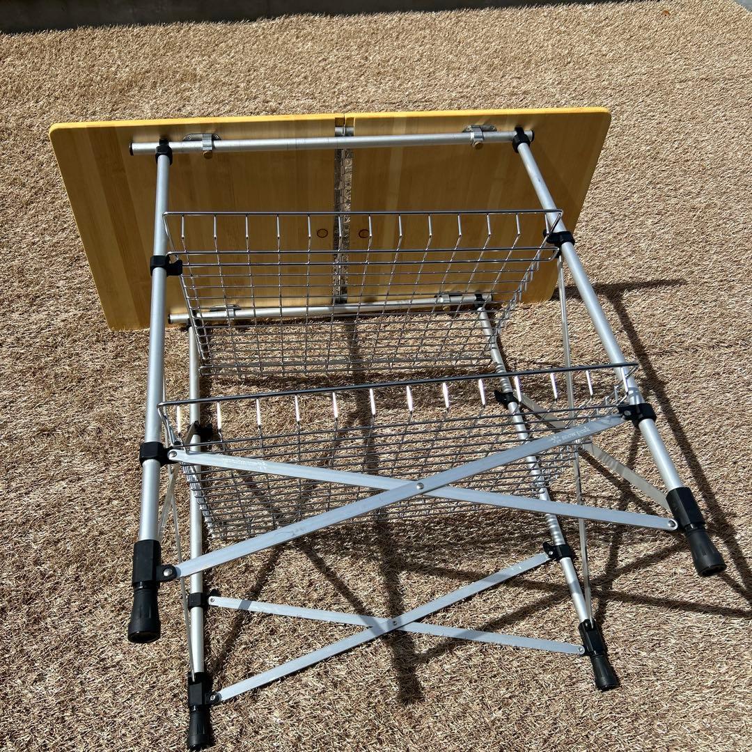  Peak スノーピーク フィールドキッチンテーブル 竹