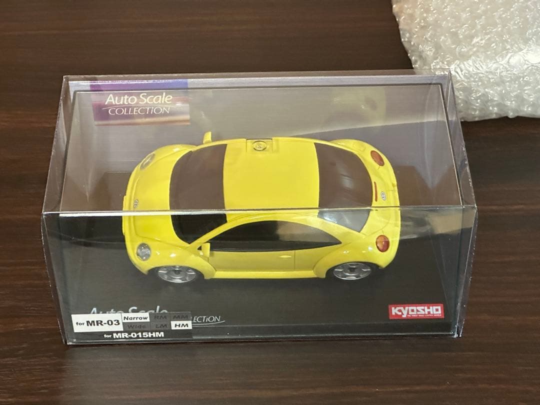 京商 ミニッツ　フォルクスワーゲンニュービートル 黄 FHP 未開封