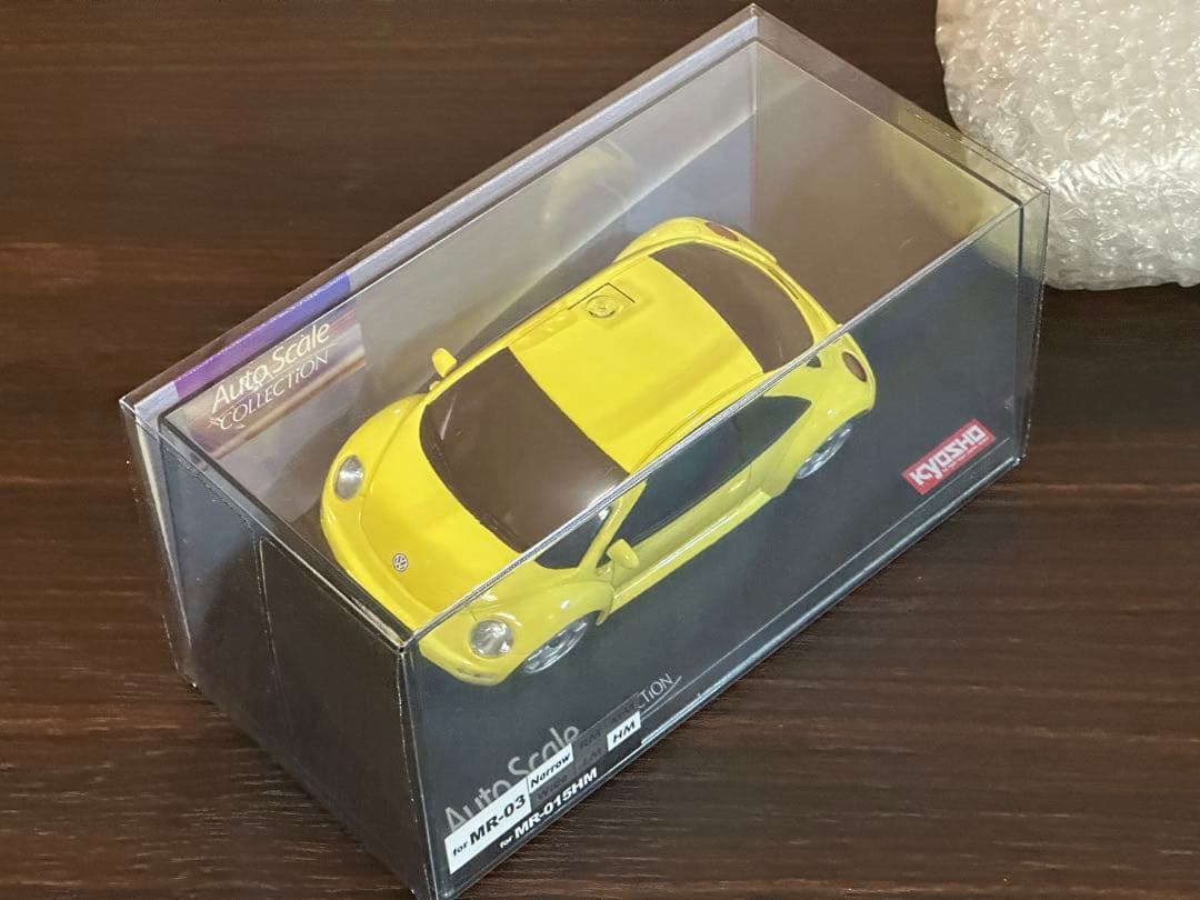 京商 ミニッツ　フォルクスワーゲンニュービートル 黄 FHP 未開封