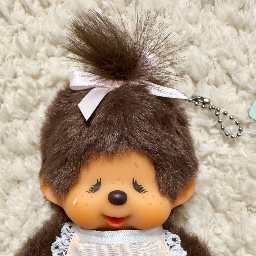 モンチッチ展 限定 復刻モンチッチ 女の子 キーチェーン Monchhichi