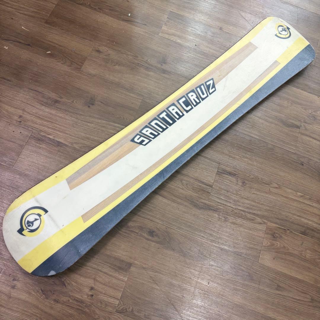 サンタクルーズ 153cm ワイド スノーボード 板 パウダー フリーライド