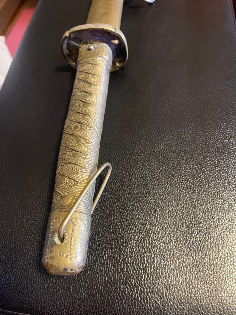 軍刀　天皇 昭和15年　佐藤小太郎　飾り軍刀　 模造刀　大　　日本刀