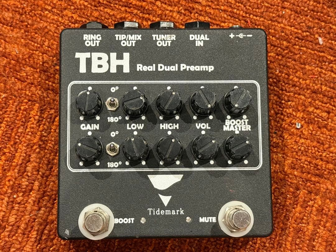 ギター TIDEMARK TBH DUAL INPUT PREAMP