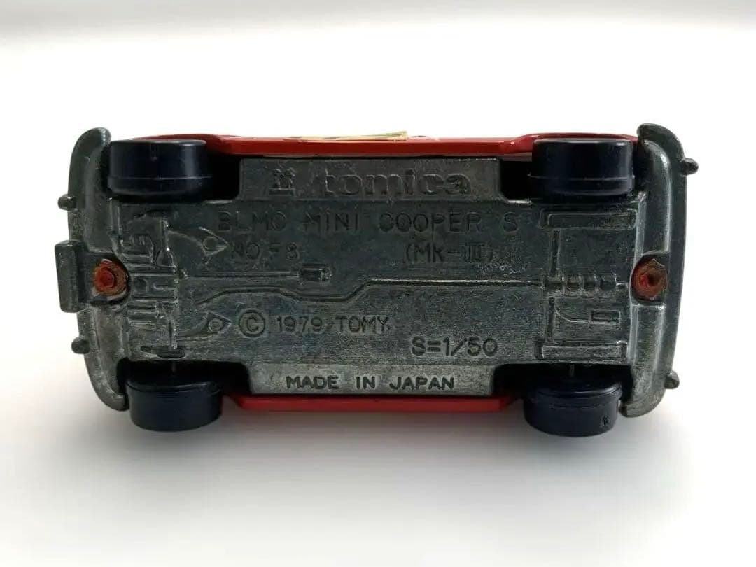 【絶版・日本製】1979年製 トミカ ミニクーパー　ヴィンテージ