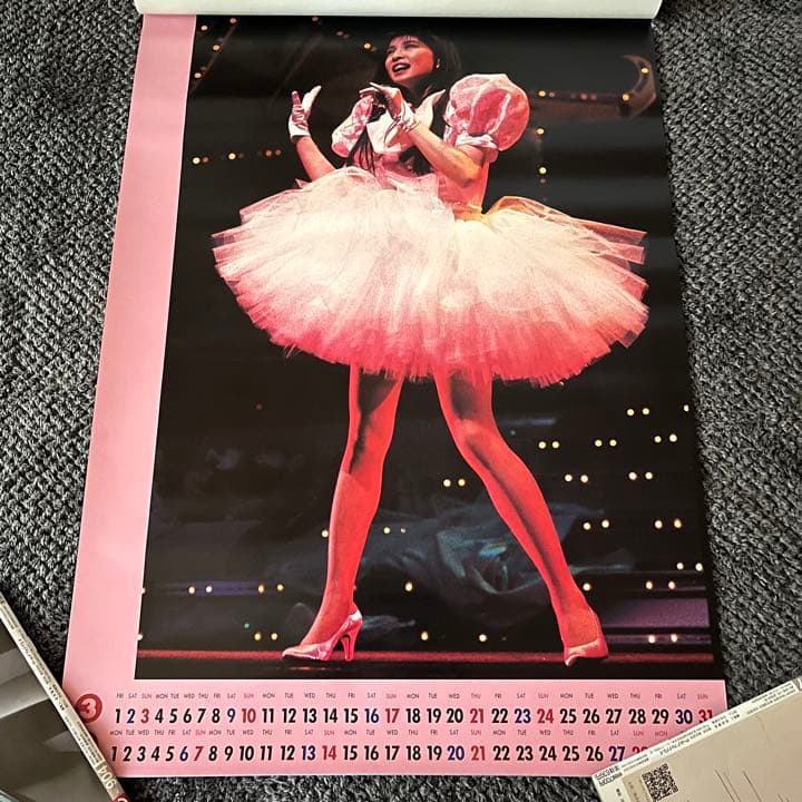 森高千里　希少　1991年　カレンダー　グッズ　ポスター　JULIA
