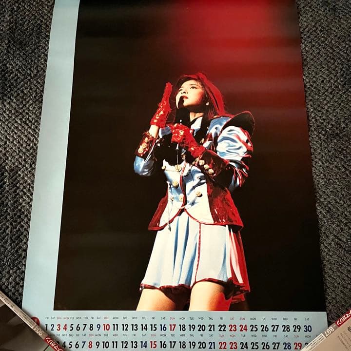 森高千里　希少　1991年　カレンダー　グッズ　ポスター　JULIA
