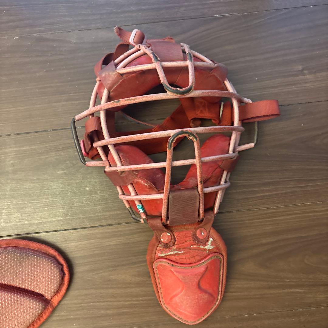 Mizuno キャッチャー防具 少年用 キャッチャーミット付き