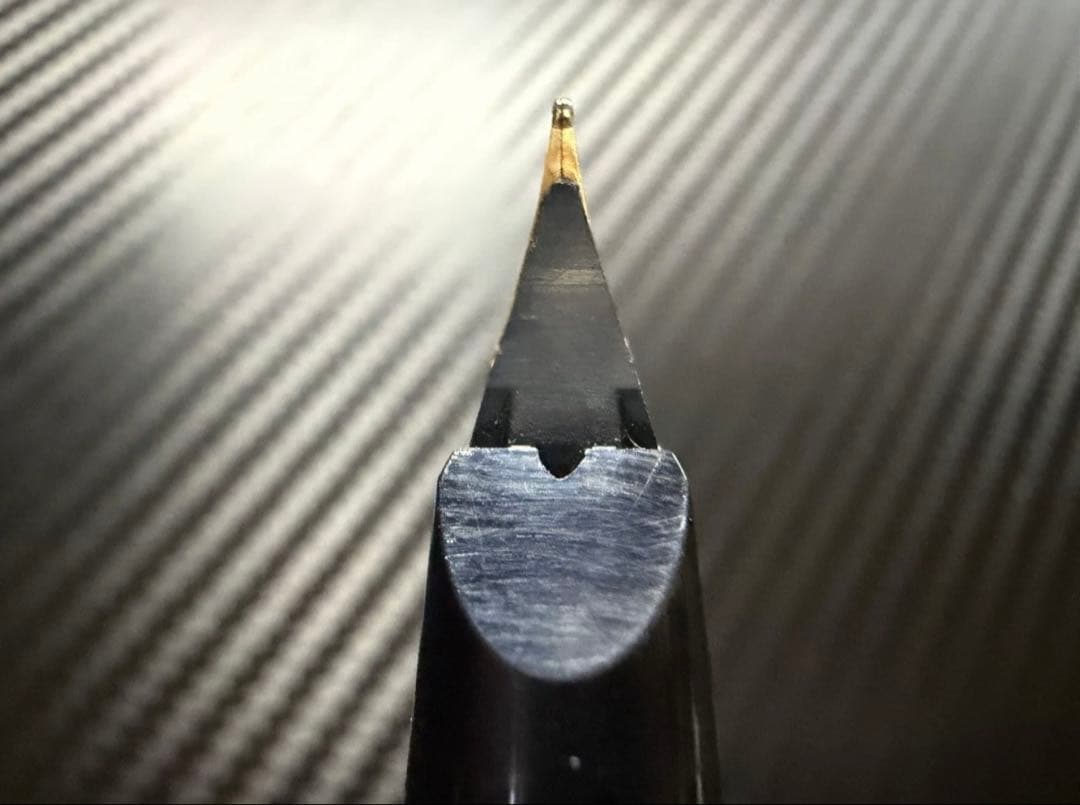 美品 モンブラン クラシック 万年筆 ブラック F 細字