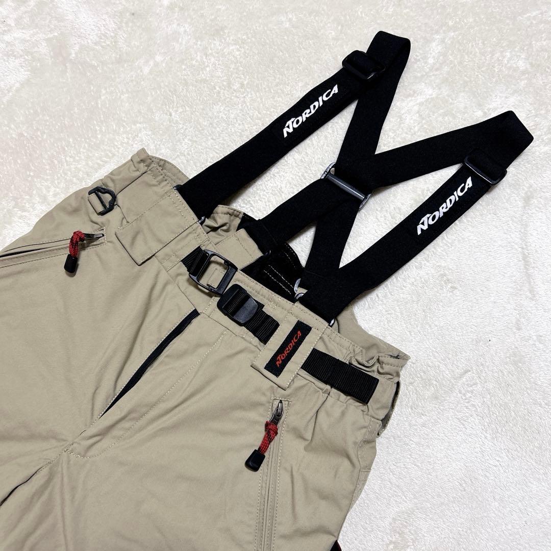 未使用　NORDICA　スキー　スノボ　パンツ　M サスペンダー ベルト付き