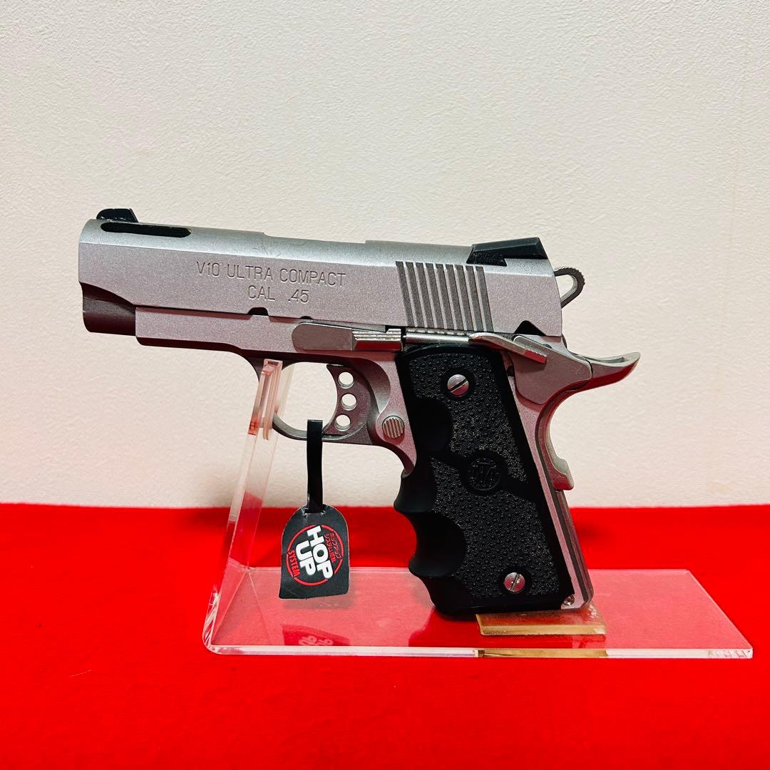 東京マルイ　V10 ウルトラコンパクト　ステンレスモデル　ガスブロ