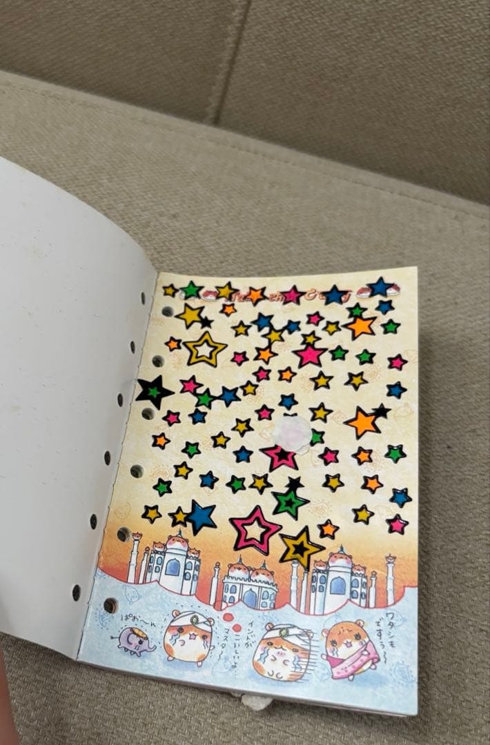 平成レトロ　シールブック　シール帳　ハムスター　当時品　クーリア