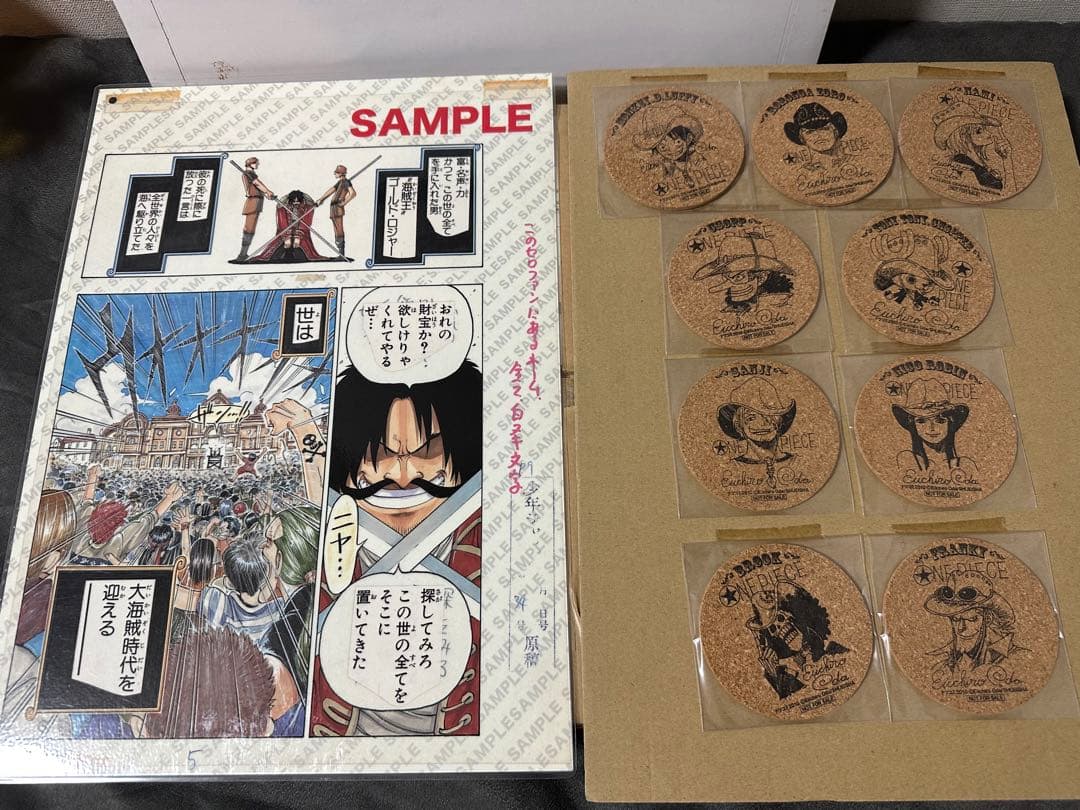 【第1話複製原画BOX】未使用&オマケ付き/ONE PIECE