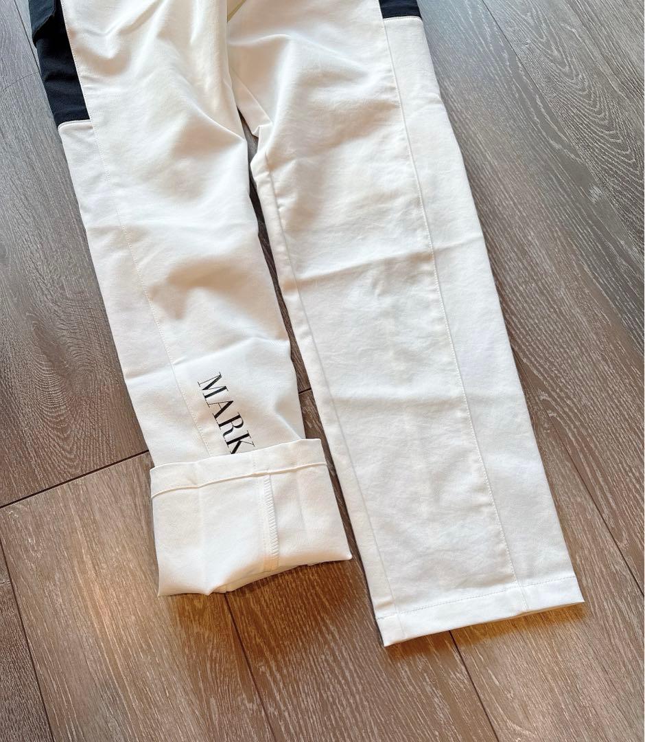 【美品】MARK&LONA パンツ ボトムス 白 CODE スウェット