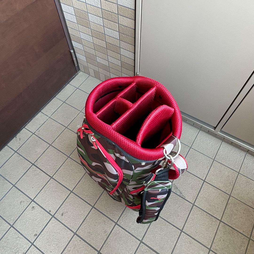 大人気‼️プーマ　迷彩 ゴルフキャディバッグ　キャディバック　ユニセックス