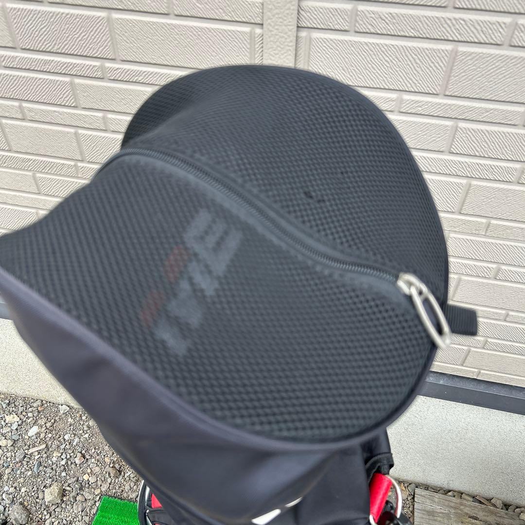 テーラーメイド Carlsbad,CA キャディバッグ 9型　レッド/ブラック