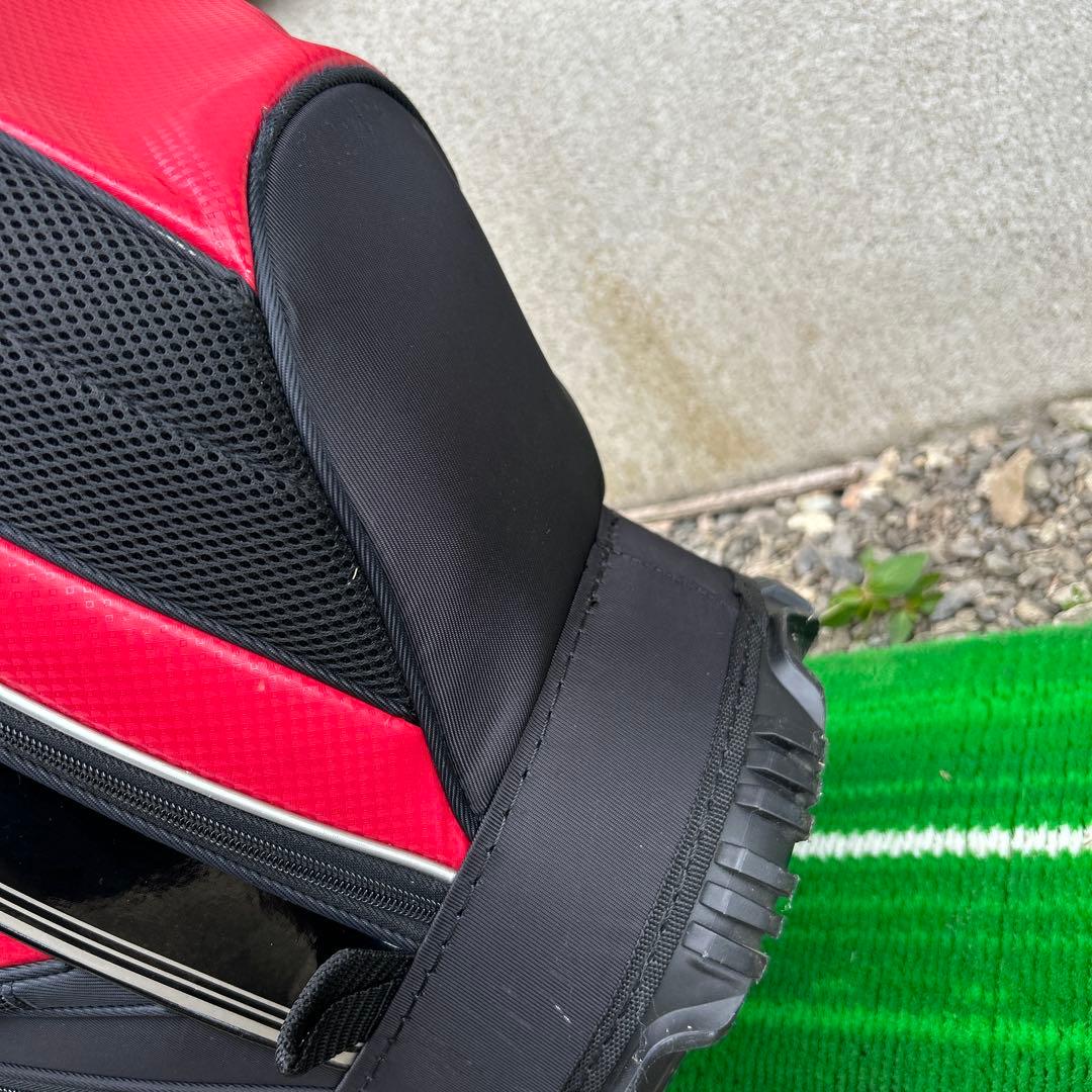 テーラーメイド Carlsbad,CA キャディバッグ 9型　レッド/ブラック