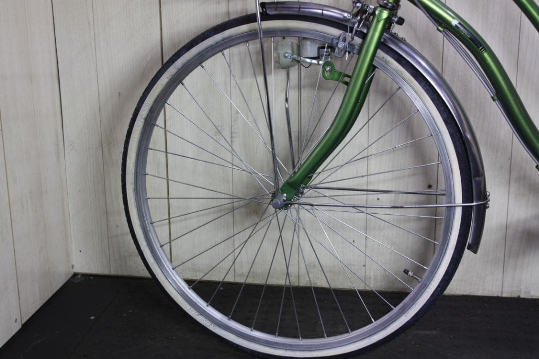 あさひ製カジュリーリラックス 26インチ シマノ6速 LED 軽快シティークロス