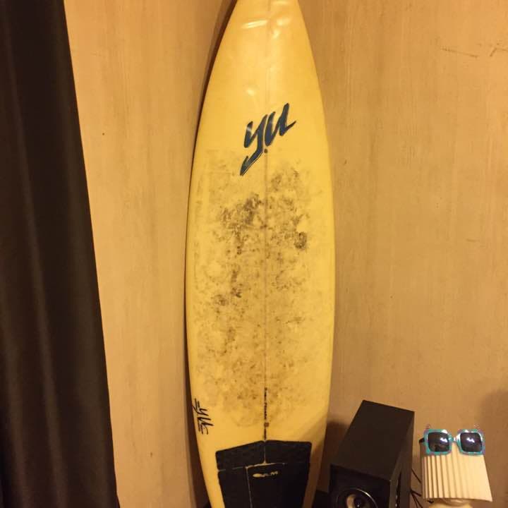 YU(上田義則)のショートボード オンフィン