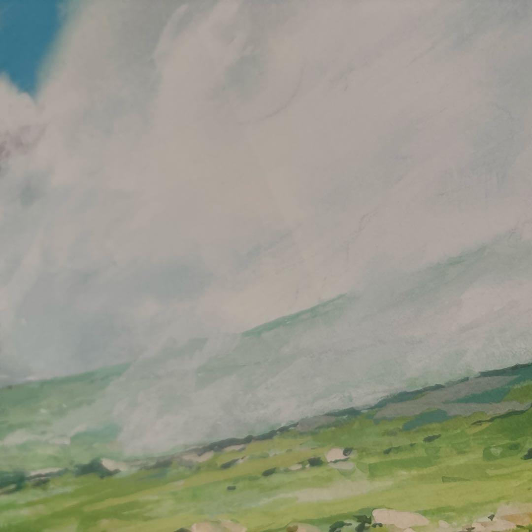 【値下げ】ジブリオリジナル壁窓「ハウルがくる町」