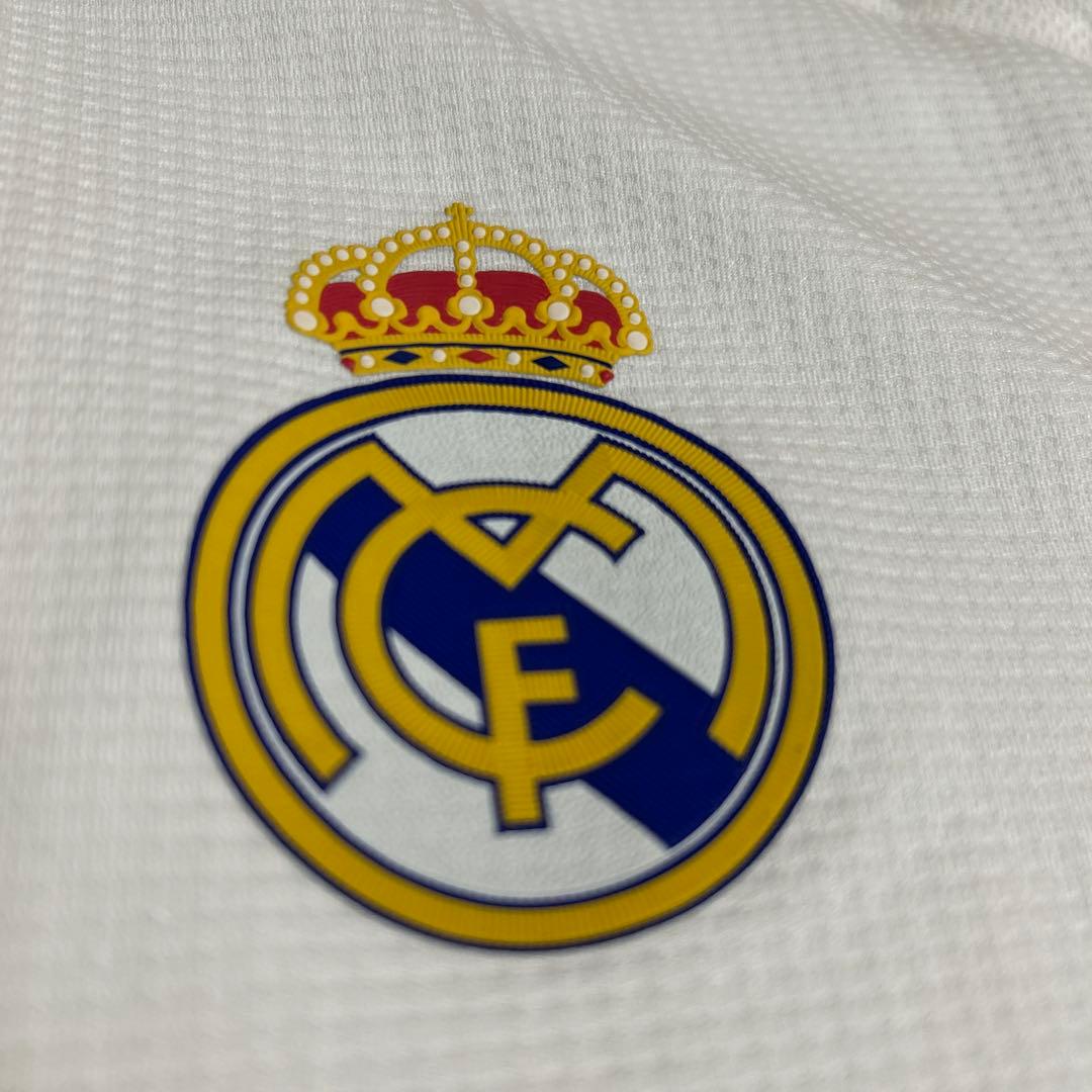 希少 レアル・マドリード 金ワッペン RMCF メッシュ切替 M スペイン購入