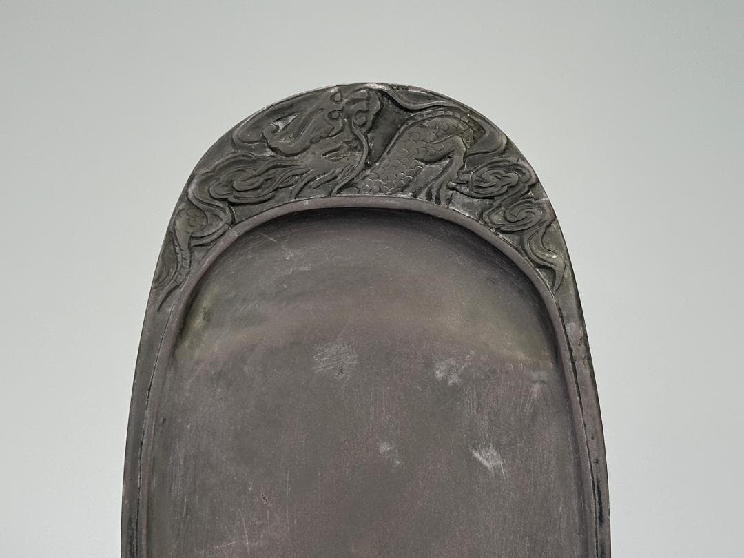 中国美術　書道具　文房具　硯　古硯　龍文端渓硯　唐物　古物