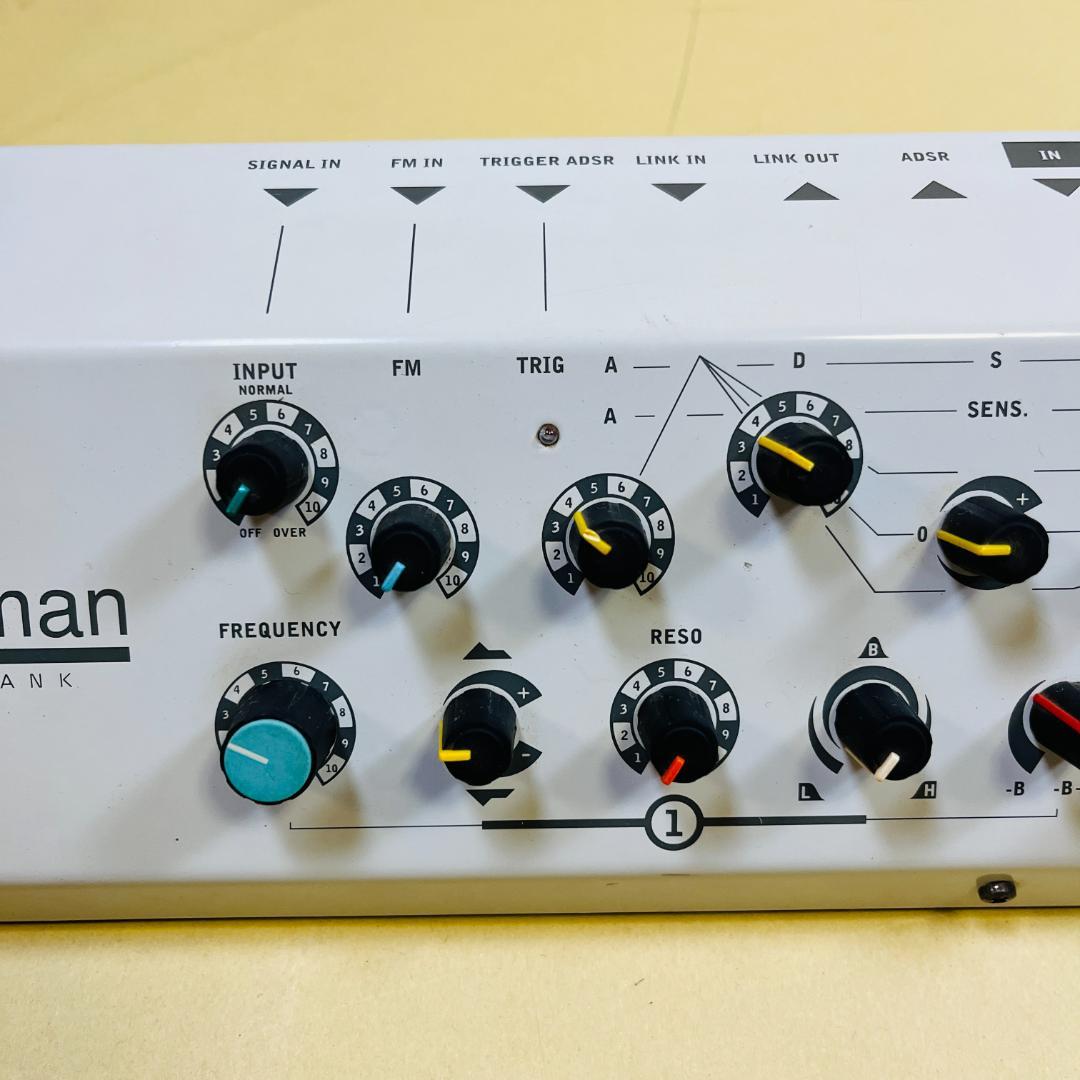 Sherman Filterbank ヴィンテージアナログフィルター 説明書付