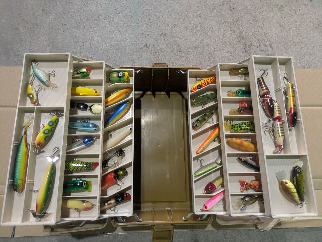 オールドルアー　タックルボックスセット