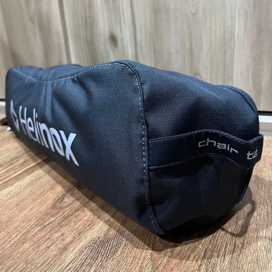 新品タグ付⭐️Helinox ヘリノックス チェアツー ブラック